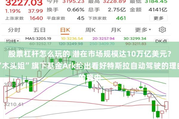 股票杠杆怎么玩的 潜在市场规模达10万亿美元？“木头姐”旗下基金Ark给出看好特斯拉自动驾驶的理由